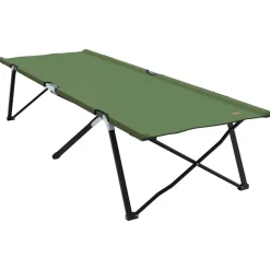 vidaXL Actividades Al Aire Libre-Cama de Camping Plegable Verde 206 x 76 x 74 cm Oxford y acero