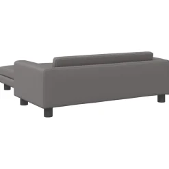 vidaXL Productos Para Mascotas-Cama de perros con extensión cuero sintético 100x50x30 cm