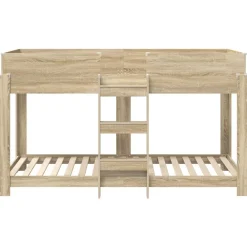 vidaXL Cama Litera para Niños 100 x 200 cm Roble Sonoma Clearance