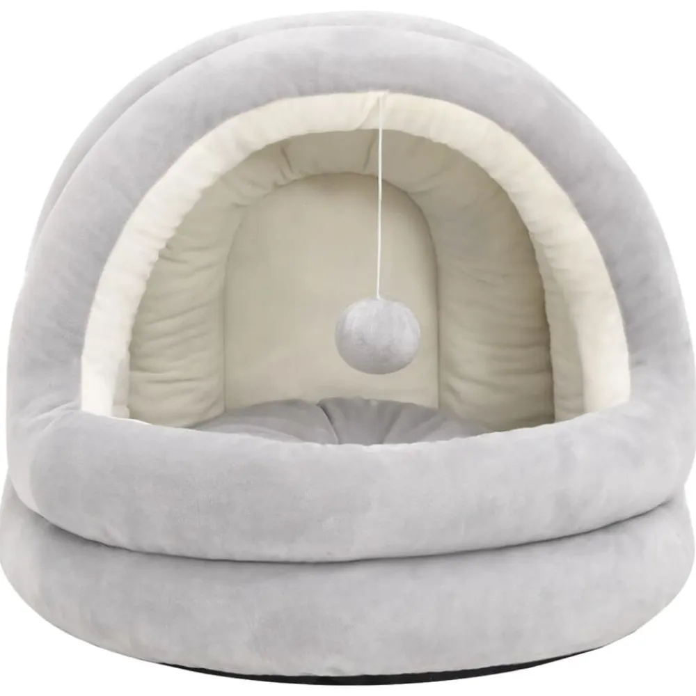 vidaXL Productos Para Mascotas-Cama para gatos color crema y 40x40x35 cm