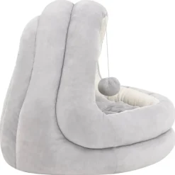 vidaXL Productos Para Mascotas-Cama para gatos color crema y 40x40x35 cm