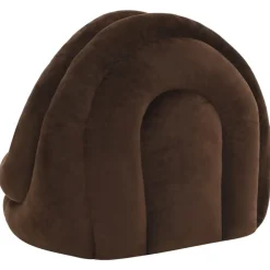 vidaXL Cama para gatos color marrón y crema 40x40x35 cm Marr&oacute;n
