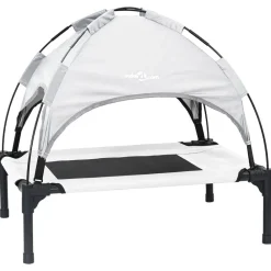 vidaXL Productos Para Mascotas-Cama para perro Manual 62 x 48 x 61 cm Acero