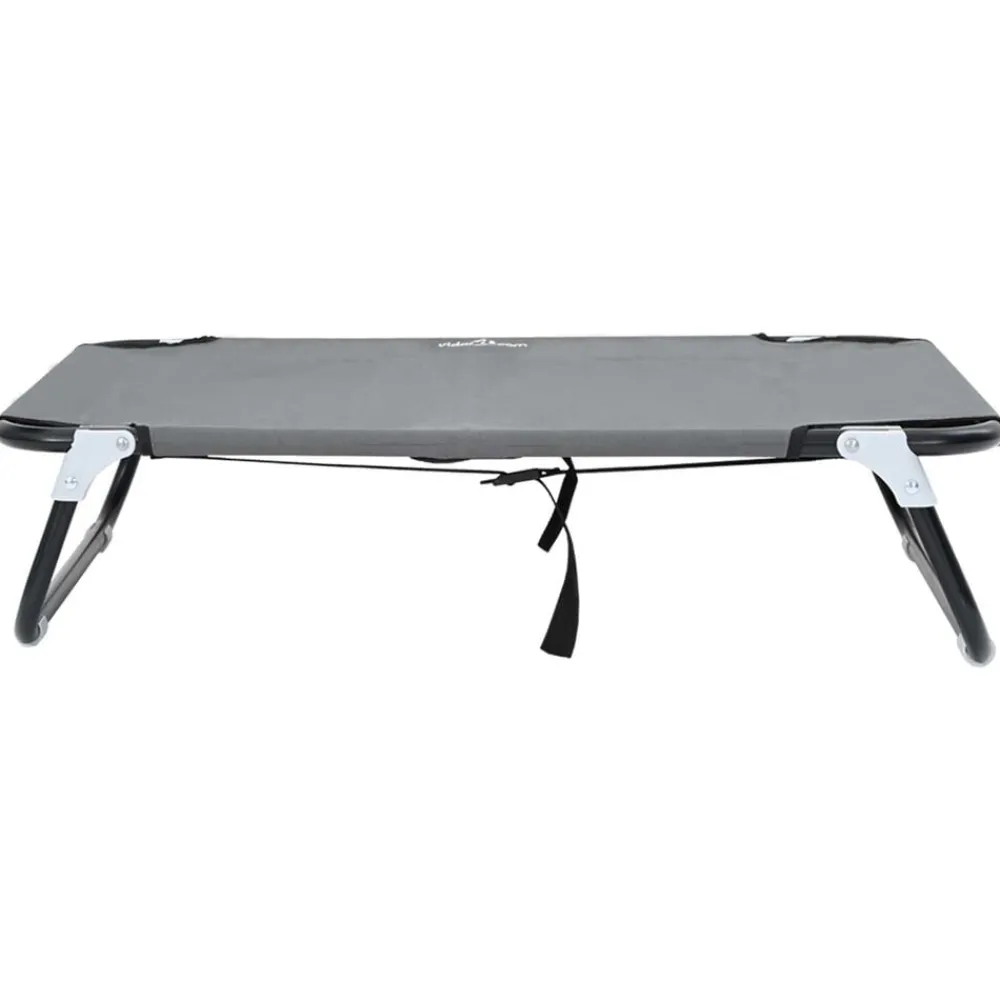 vidaXL Productos Para Mascotas-Cama para perro Manual 80 x 55 x 18 cm Acero