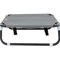 vidaXL Productos Para Mascotas-Cama para perro Manual 80 x 55 x 18 cm Acero