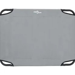 vidaXL Productos Para Mascotas-Cama para perro Manual 80 x 55 x 18 cm Acero