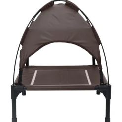 vidaXL Cama para perro Manual Marrón 63 x 49,5 x 60 cm Acero Marr&oacute;n