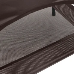 vidaXL Cama para perro Manual Marrón 63 x 49,5 x 60 cm Acero Marr&oacute;n