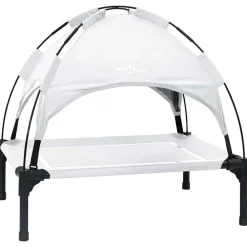 vidaXL Productos Para Mascotas-Cama para perro Manual 63 x 49,5 x 60 cm Acero