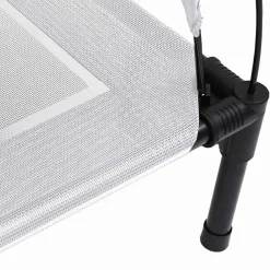 vidaXL Productos Para Mascotas-Cama para perro Manual 63 x 49,5 x 60 cm Acero