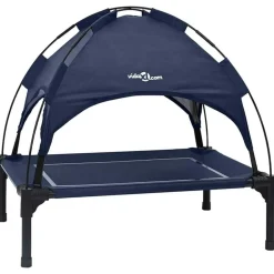 vidaXL Productos Para Mascotas-Cama para perro Manual 63 x 49,5 x 60 cm Acero