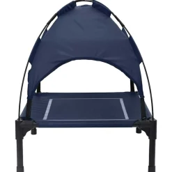 vidaXL Productos Para Mascotas-Cama para perro Manual 63 x 49,5 x 60 cm Acero
