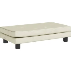 vidaXL Productos Para Mascotas-Cama para perros con extensión terciopelo 100x50x30 cm