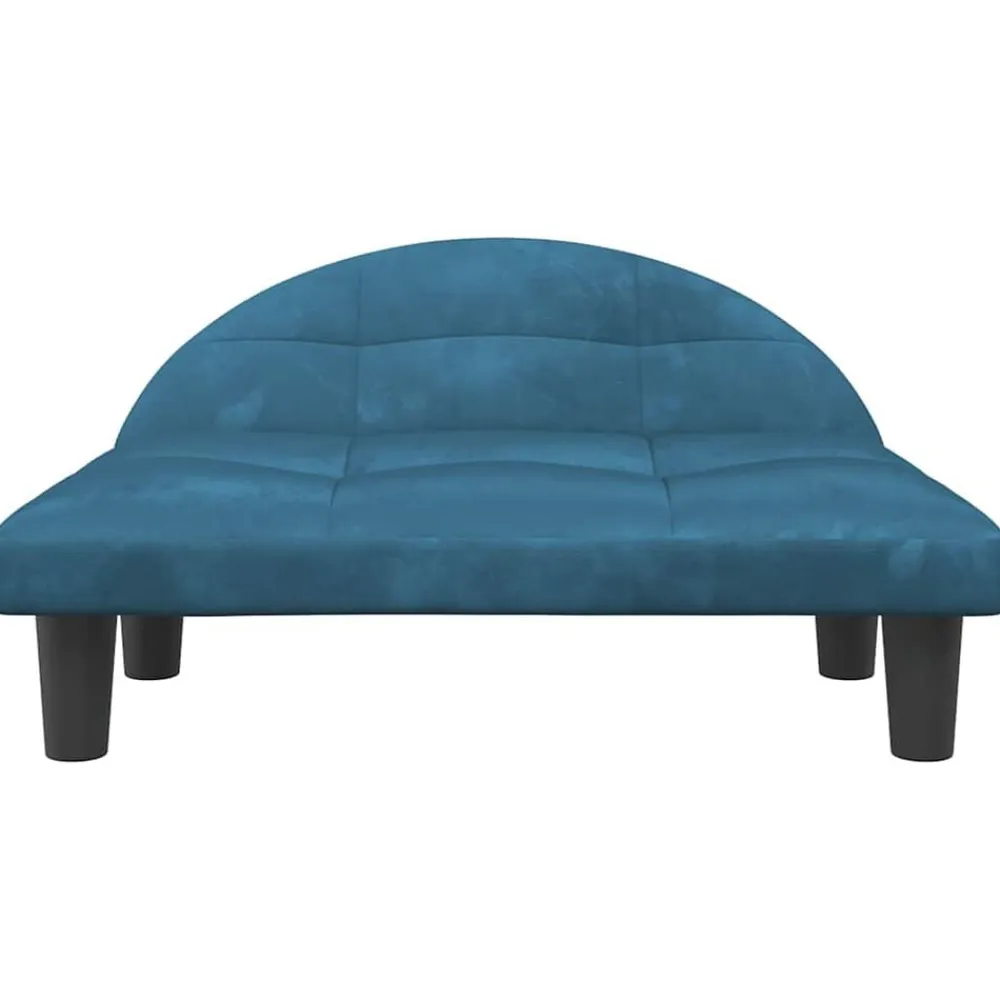 vidaXL Productos Para Mascotas-Cama para perros de terciopelo 70x52x30 cm