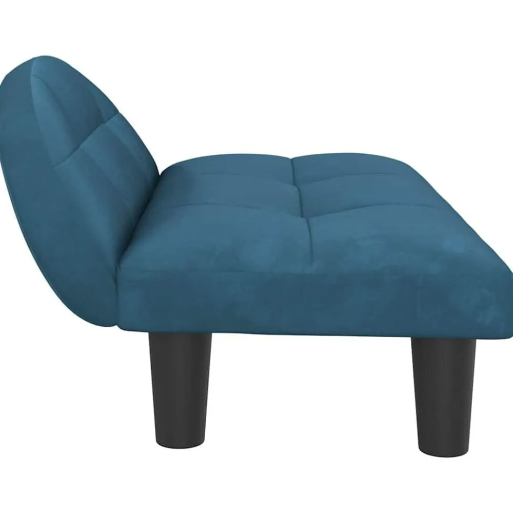 vidaXL Productos Para Mascotas-Cama para perros de terciopelo 70x52x30 cm
