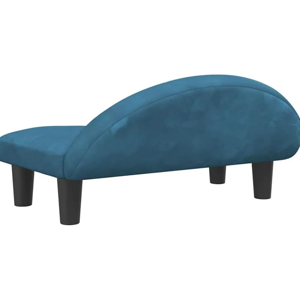 vidaXL Productos Para Mascotas-Cama para perros de terciopelo 70x52x30 cm