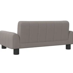 vidaXL Productos Para Mascotas-Cama para perros de tela gris 70x45x30 cm