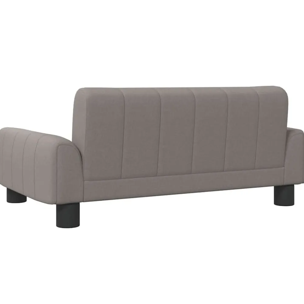 vidaXL Productos Para Mascotas-Cama para perros de tela gris 70x45x30 cm