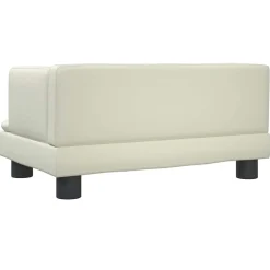 vidaXL Productos Para Mascotas-Cama para perros de cuero sintético 60x40x30 cm