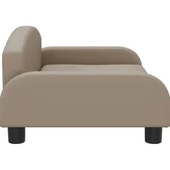vidaXL Productos Para Mascotas-Cama para perros de cuero sintético color 70x45x30 cm