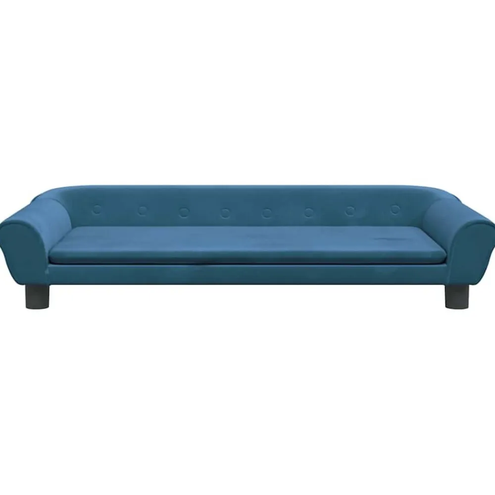 vidaXL Productos Para Mascotas-Cama para perros de terciopelo 100x50x21 cm