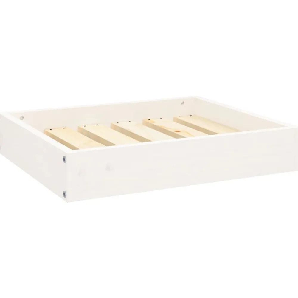 vidaXL Productos Para Mascotas-Cama para perros madera maciza de pino 51,5x44x9 cm