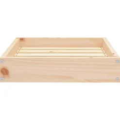 vidaXL Productos Para Mascotas-Cama para perros madera maciza de pino 51,5x44x9 cm
