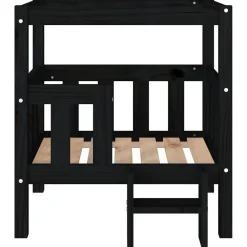 vidaXL Productos Para Mascotas-Cama para perros madera maciza de pino 65,5x50,5x70 cm