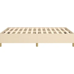 vidaXL Camas Y Accesorios-Cama sin colchón tela color 140x190 cm