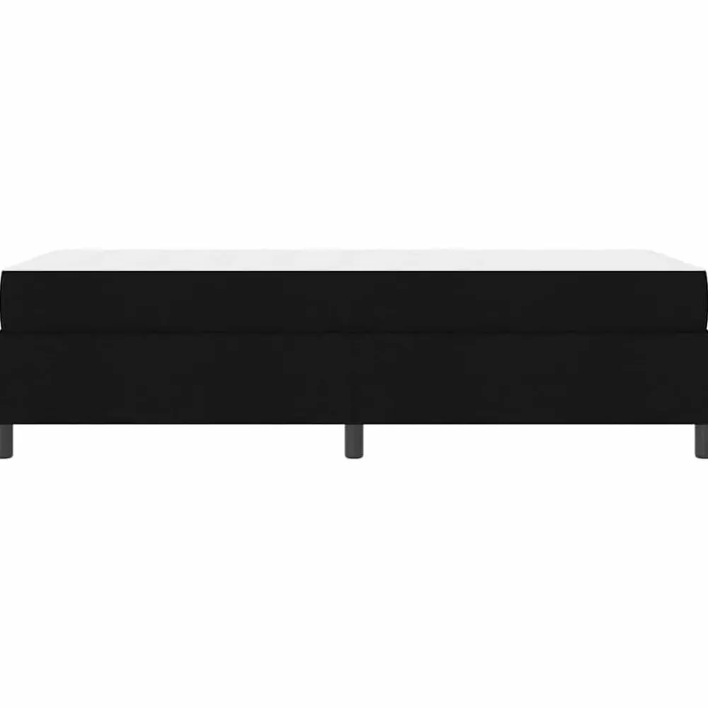 vidaXL Cama tipo Box Spring 80 x 200 cm tela Negro Online