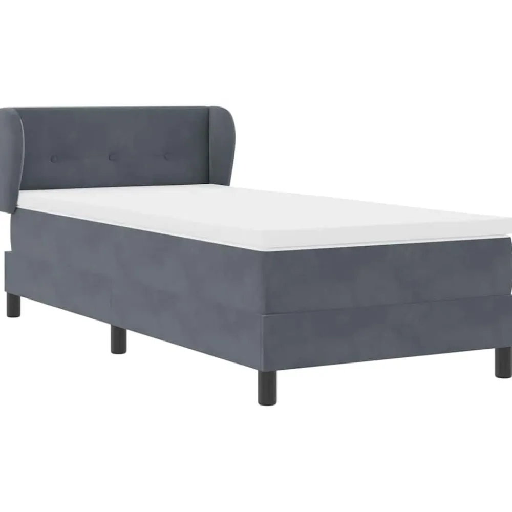 vidaXL Camas Y Accesorios-Cama tipo Box Spring 80 x 200 cm Terciopelo