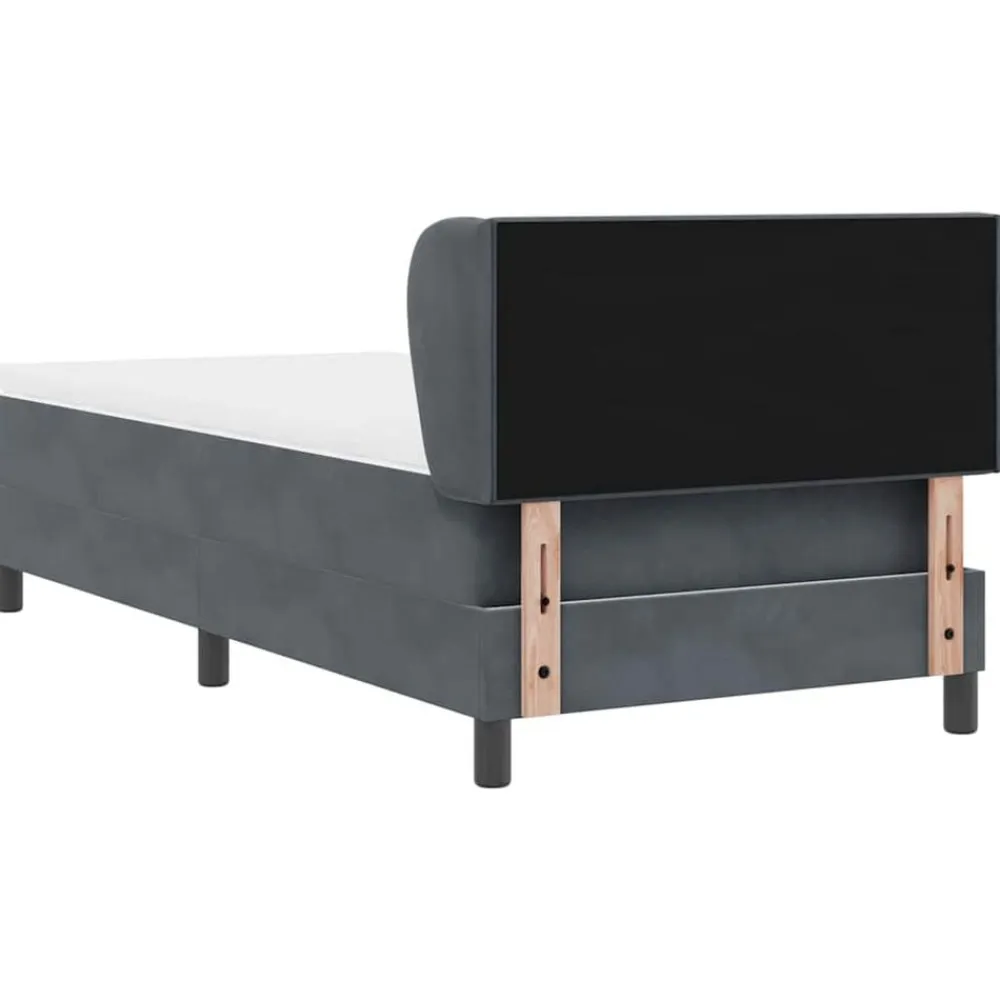 vidaXL Camas Y Accesorios-Cama tipo Box Spring 80 x 200 cm Terciopelo