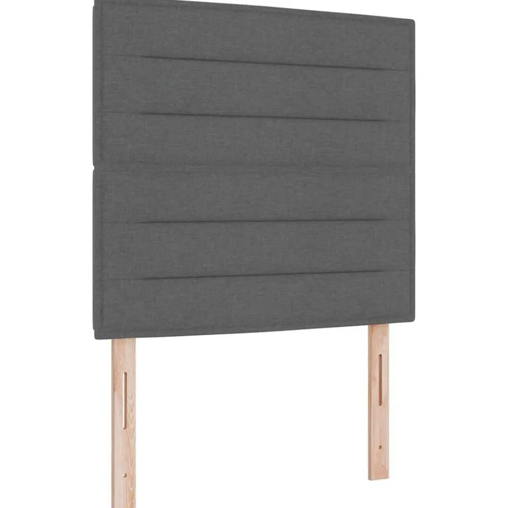 vidaXL Camas Y Accesorios-Cama tipo Box Spring con colchón 200 x 80 cm tela
