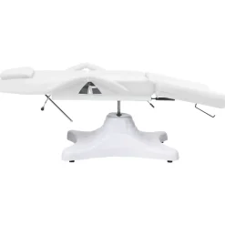 vidaXL Camilla de masaje blanca 180x62x(86,5-118) cm Blanco Best