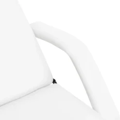 vidaXL Camilla de masaje blanca 180x62x(86,5-118) cm Blanco Best