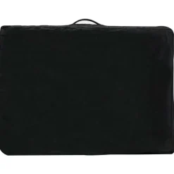 vidaXL Camilla de masaje 3 zonas estructura madera 186x68 cm Antracita