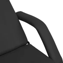 vidaXL Camilla de masaje negra 180x62x(86,5-118) cm Negro Hot