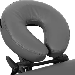 vidaXL Camilla masaje 4 zonas estructura aluminio 186x68 cm Antracita Hot
