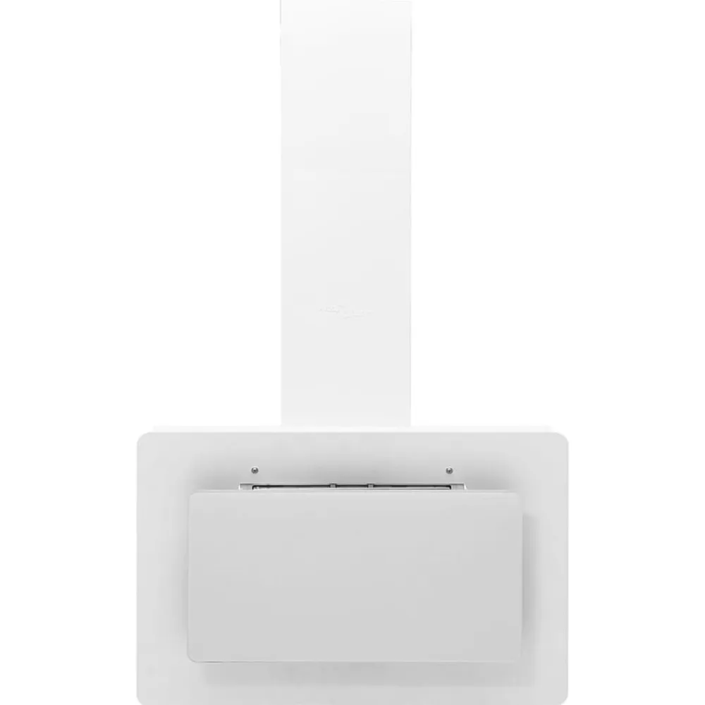 vidaXL Campana extractora acero inoxidable vidrio templado 60cm Blanco