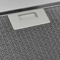 vidaXL Campana extractora de pared acero vidrio templado 60 cm Blanco