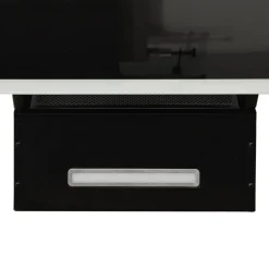 vidaXL Cocina Y Comedor-Campana extractora pared acero y vidrio templado 60 cm