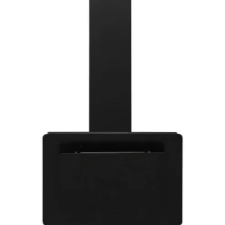 vidaXL Campana extractora acero inoxidable vidrio templado 60 cm Negro Outlet