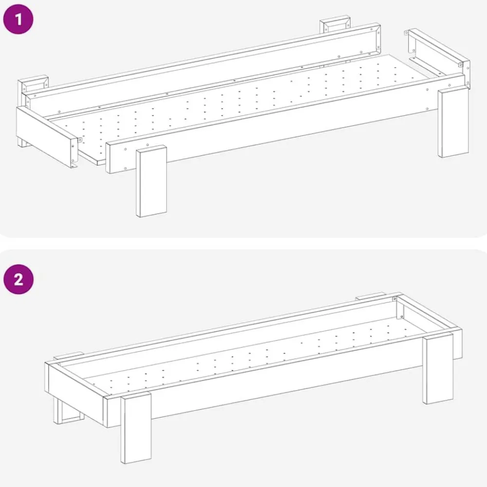 vidaXL Canalón de alimentación para pollos Plateado 80 x 28 x 13.5 cm Acero galvanizado Sale