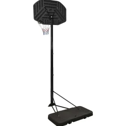 vidaXL Canasta de baloncesto polietileno 258-363 cm Negro New