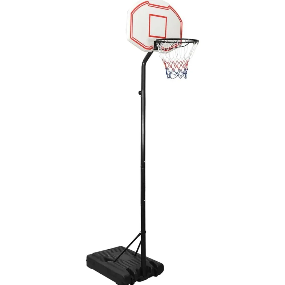 vidaXL Equipamiento Para Atletismo-Canasta de baloncesto polietileno 282-352 cm