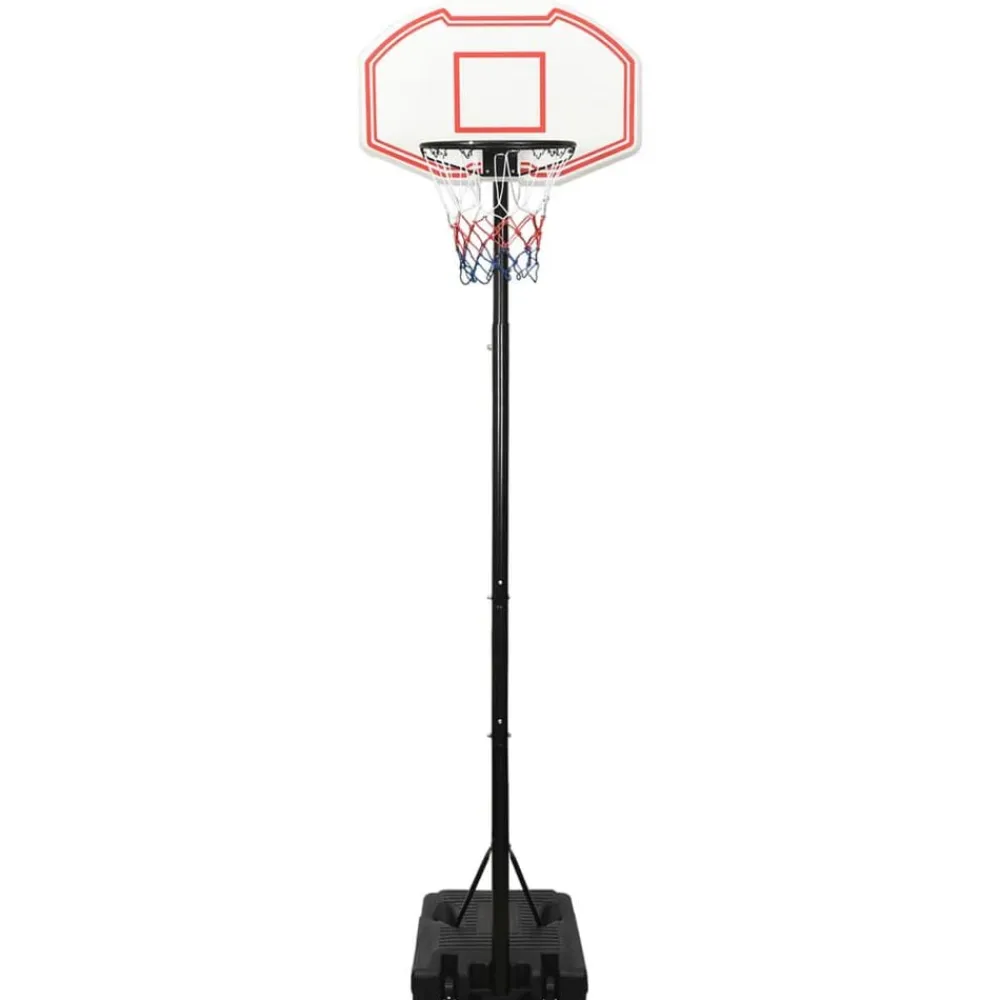 vidaXL Equipamiento Para Atletismo-Canasta de baloncesto polietileno 282-352 cm
