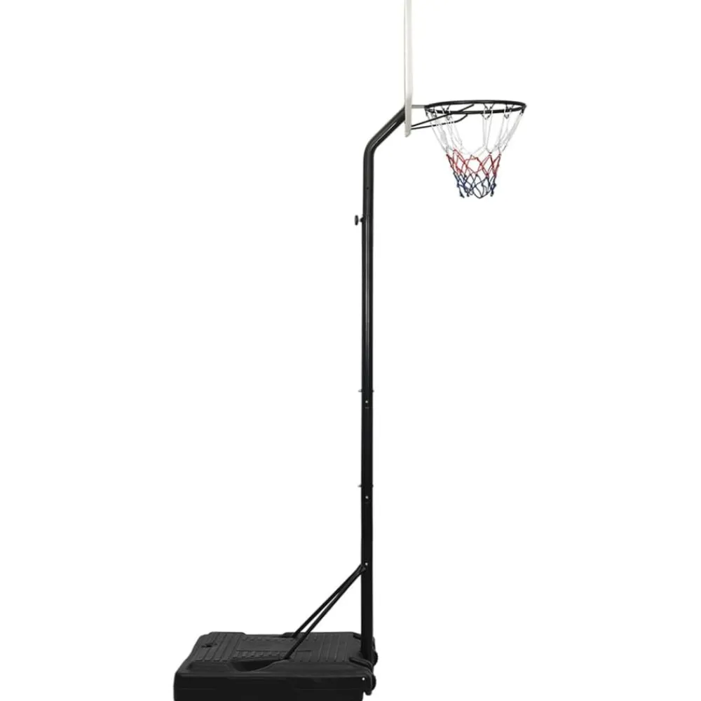 vidaXL Equipamiento Para Atletismo-Canasta de baloncesto polietileno 282-352 cm