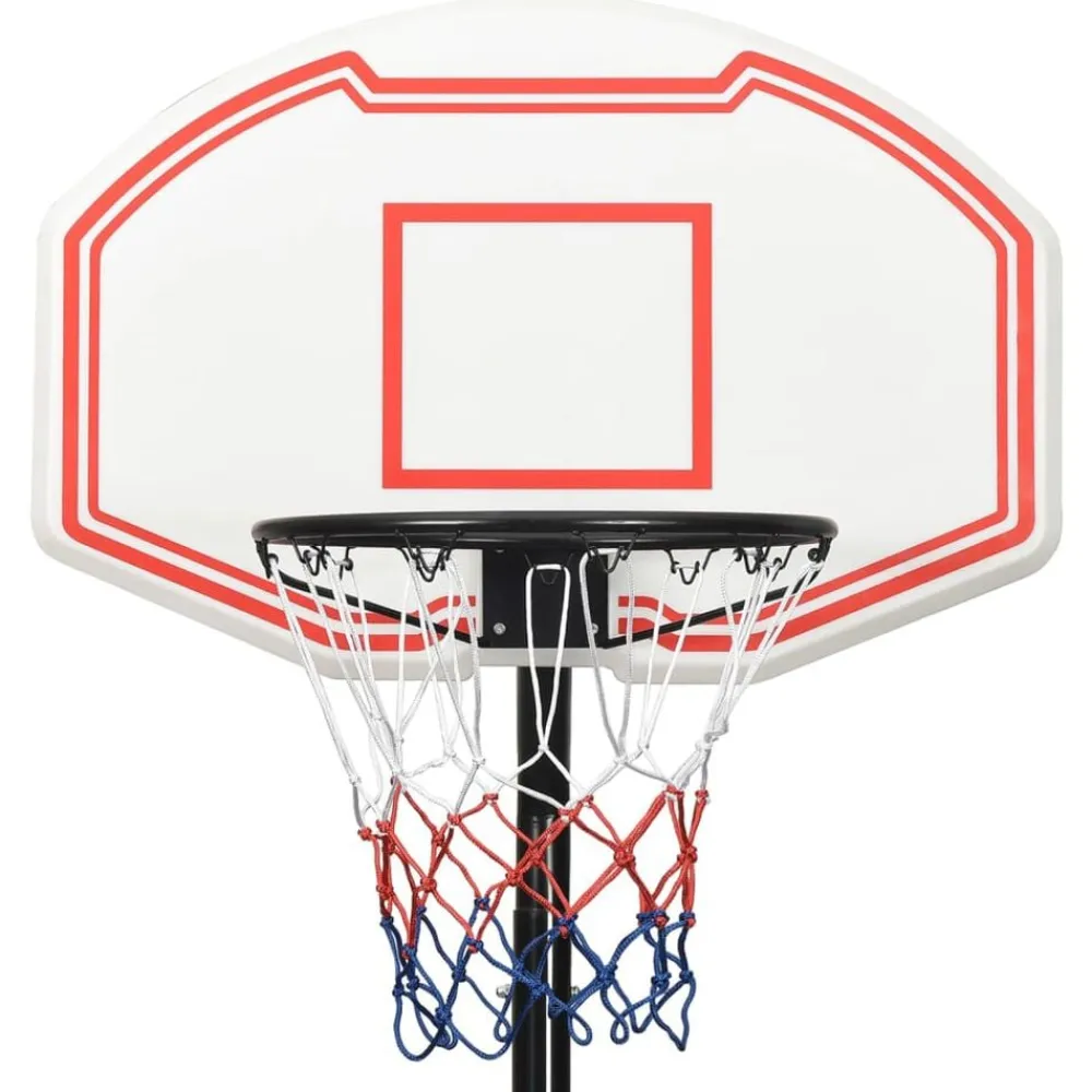 vidaXL Equipamiento Para Atletismo-Canasta de baloncesto polietileno 282-352 cm