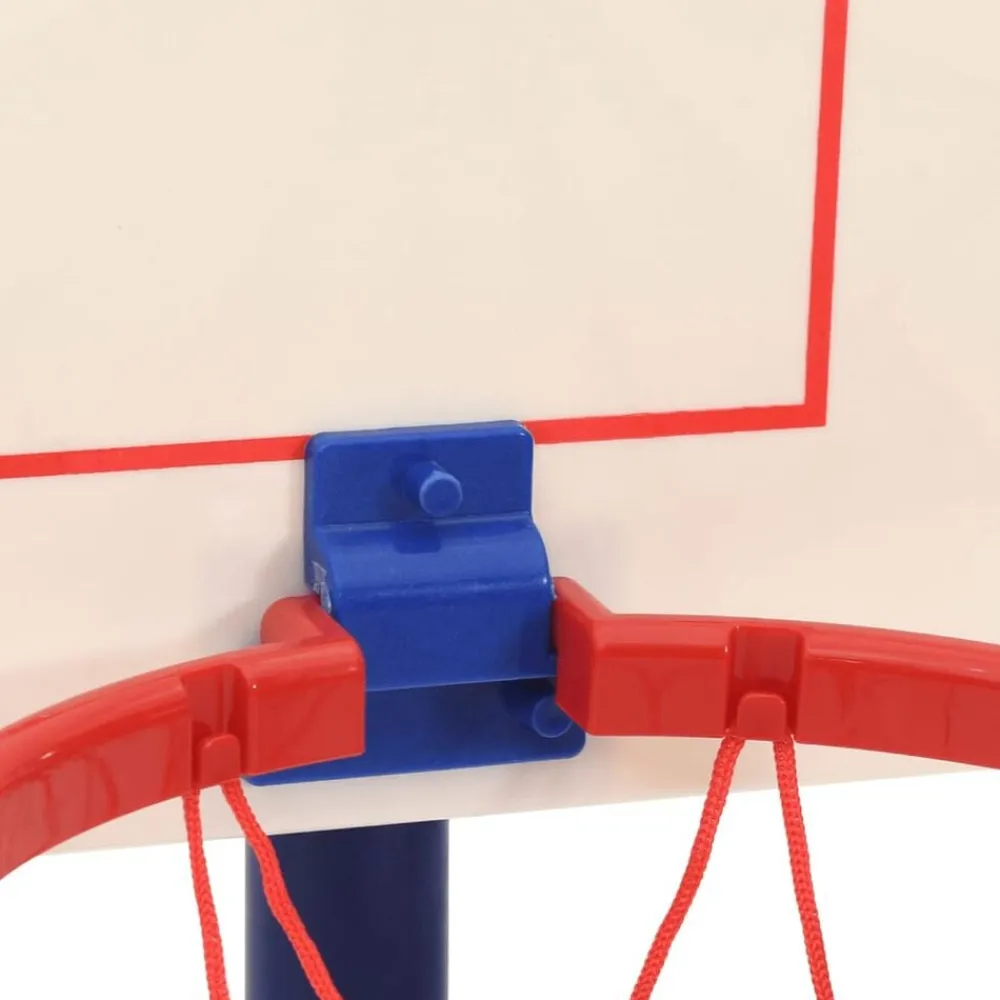 vidaXL Juguetes-Canasta de baloncesto ajustable con pelota y bomba 90/121 cm