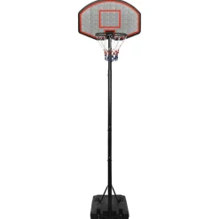 vidaXL Canasta de baloncesto polietileno 282-352 cm Negro Sale